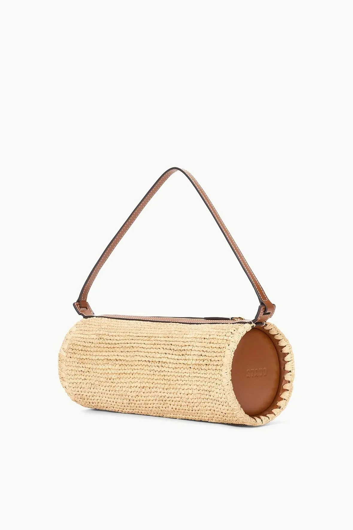 Mini Taru Raffia Bag in Natural/Tan