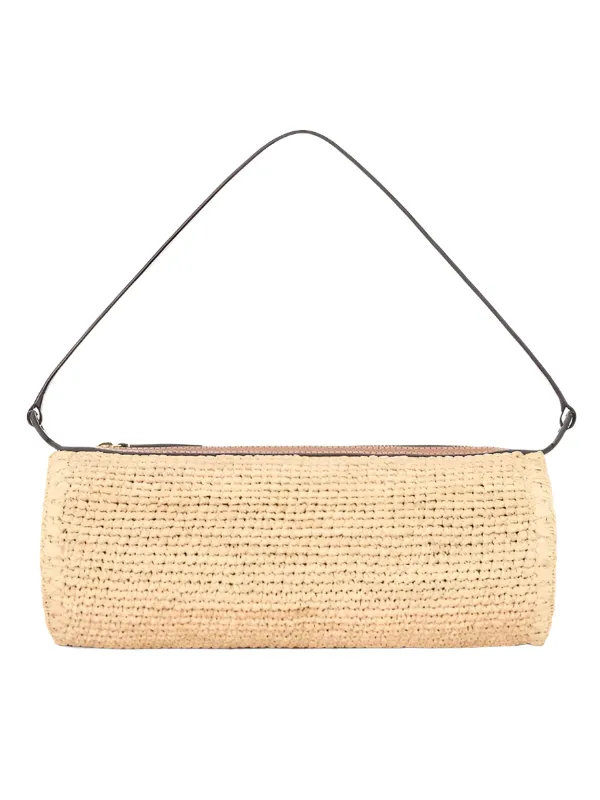 Mini Taru Raffia Bag in Natural/Tan