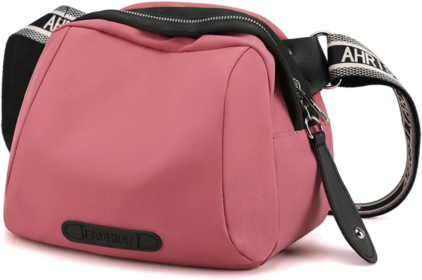 New Fashionable Casual Shoulder Bag Lightweight Nylon Fabric Women Crossbody Bag Mens Messenger Tote (RD2, One Size)