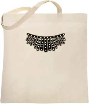 Notorious RBG Women Woman Empowerment Feminist Canvas Tote Bag Shoulder Handbag