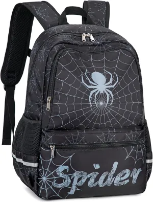 Octsky School Backpack for Boys Elementary Middle Kids Bookbag Daypack Travel Back Pack,Black