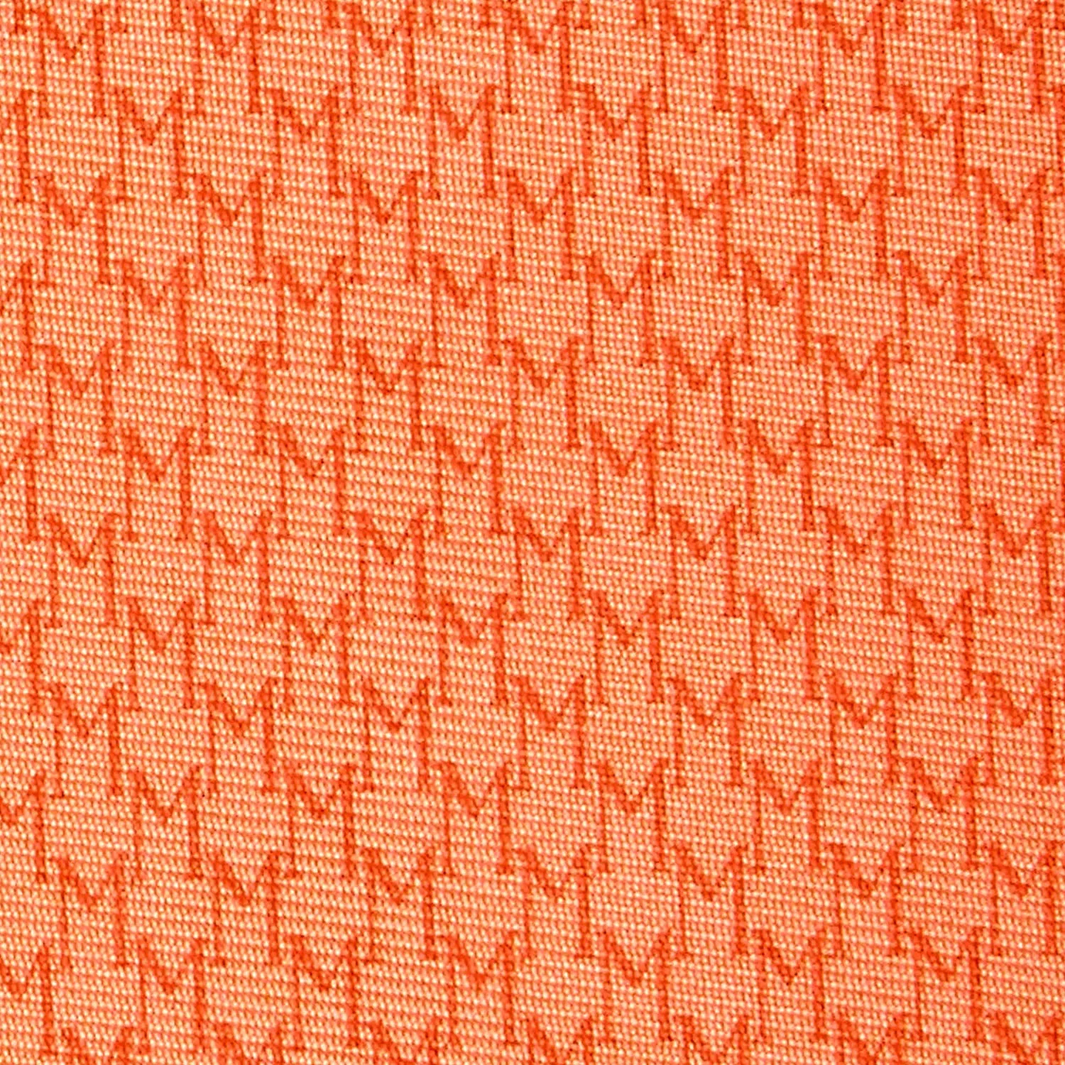 ORANGE LADY TIE IN HAND PRINTED SILK