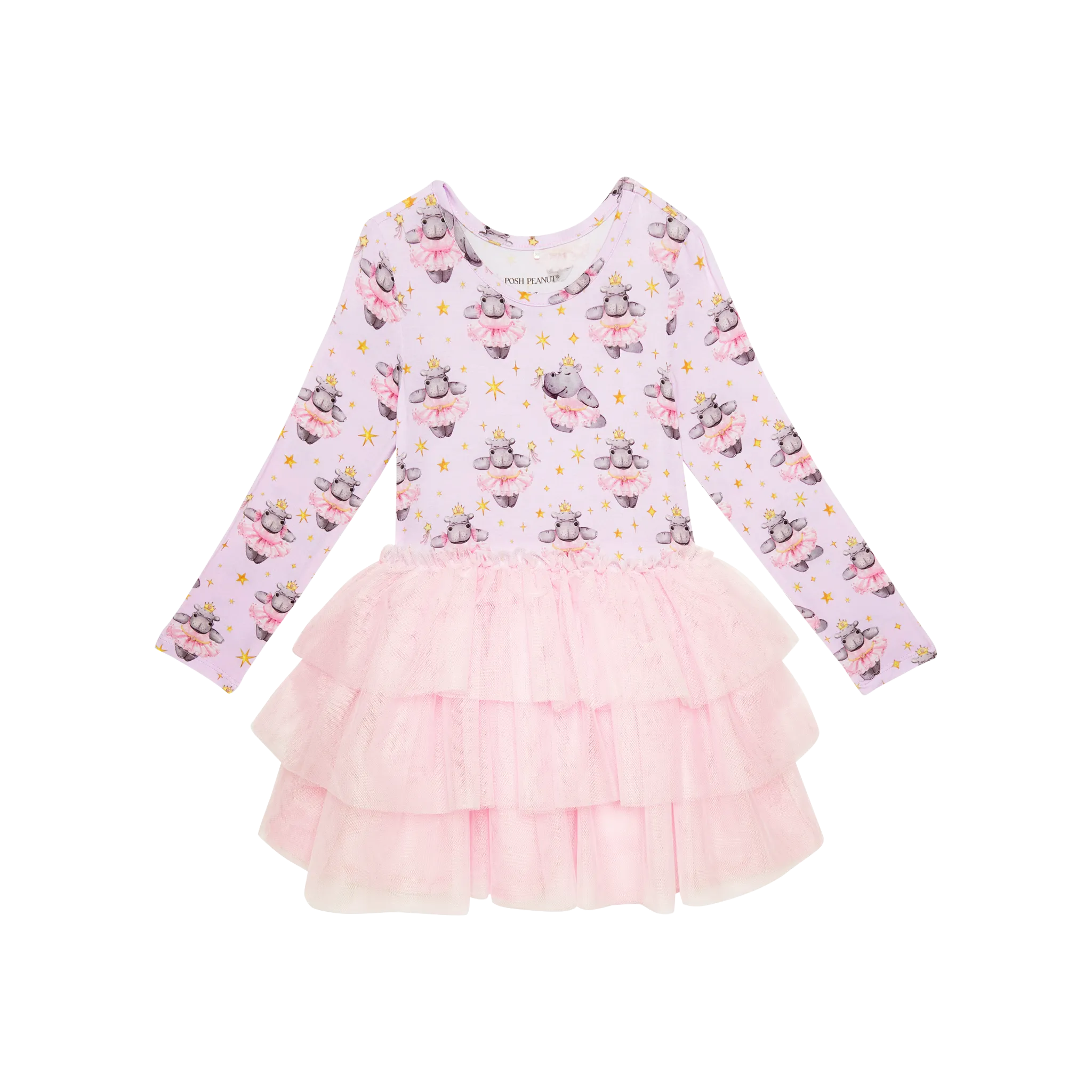 Philomena Tulle Tiered Dress - Select Size