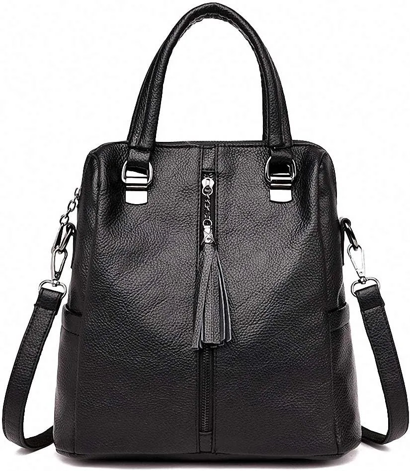 PU Leather Tote bags Women's Shoulder Crossbody Bag Black Messenger Bags Bags Brown