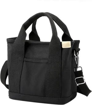 Purses for Women Unisex Large Capacity Bag Fashion Portable Canvas Bag Shoulder Messenger