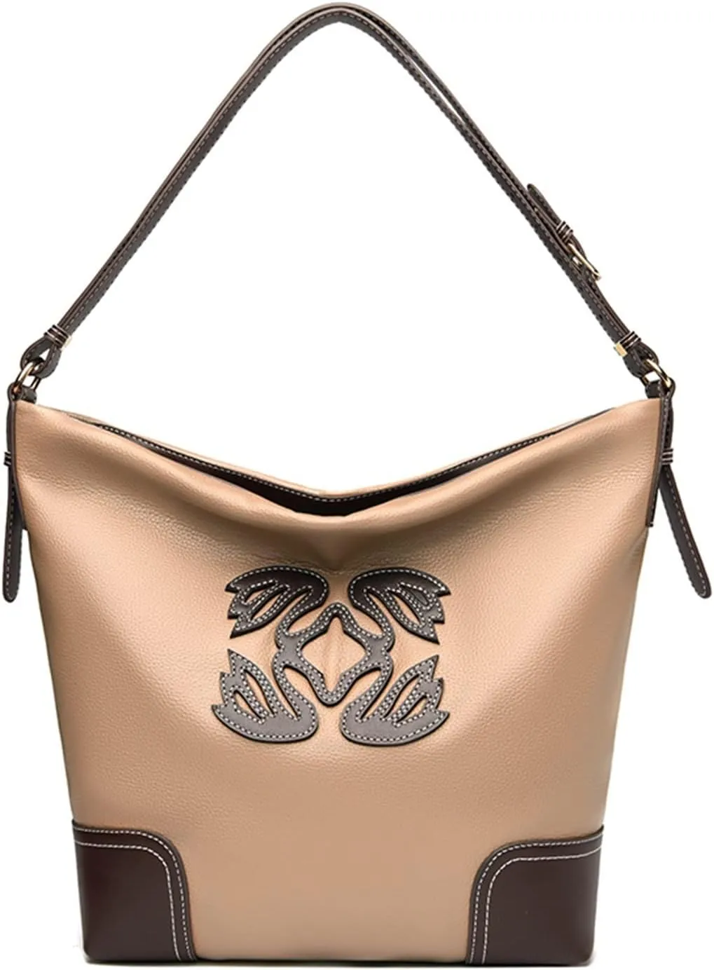 Quality Soft Leather Luxury Handbags For Women Bags Totes High Capacity Bucket Shoulder Bags Ladies Handbag