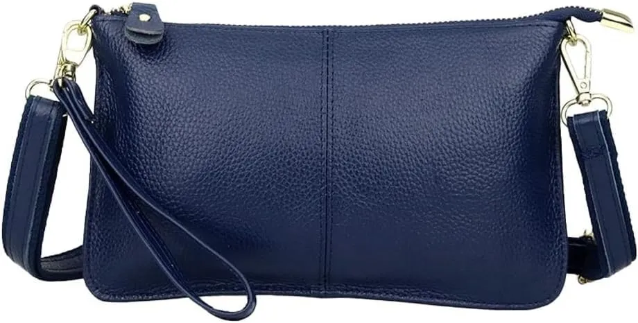 Retro Fashion PU Leather Shoulder & Crossbody Soft Hobo Totes Handbag for Women Purse with Zipper Satchel