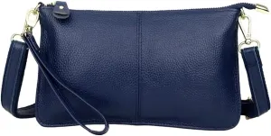 Retro Fashion PU Leather Shoulder & Crossbody Soft Hobo Totes Handbag for Women Purse with Zipper Satchel