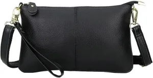 Retro Fashion PU Leather Shoulder & Crossbody Soft Hobo Totes Handbag for Women Purse with Zipper Satchel