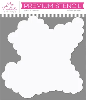 Rolling Clouds Stencil