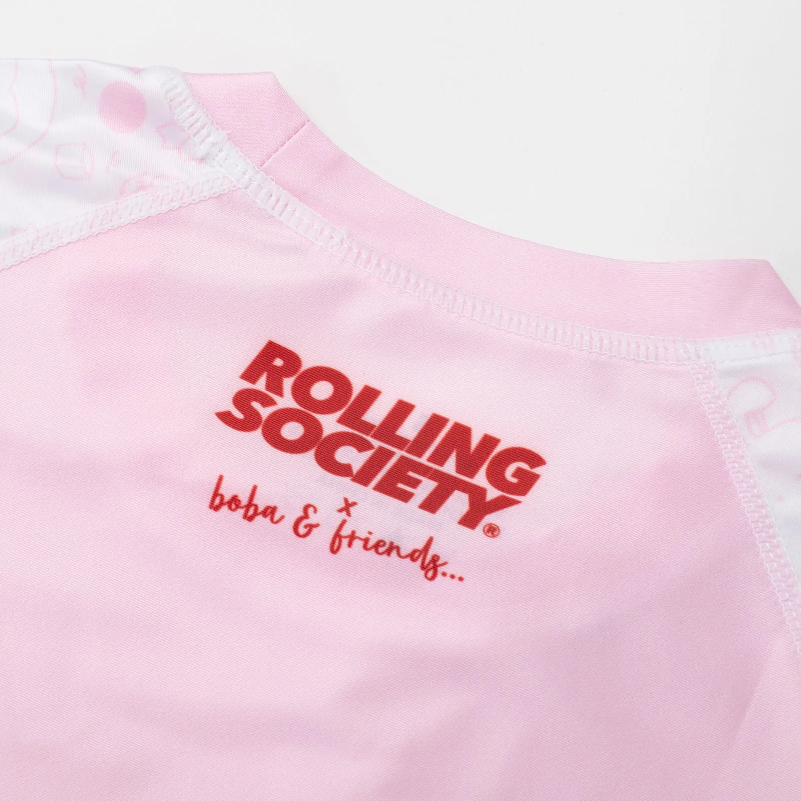 Rolling Society "Boba Pink" Rash Guard Mens