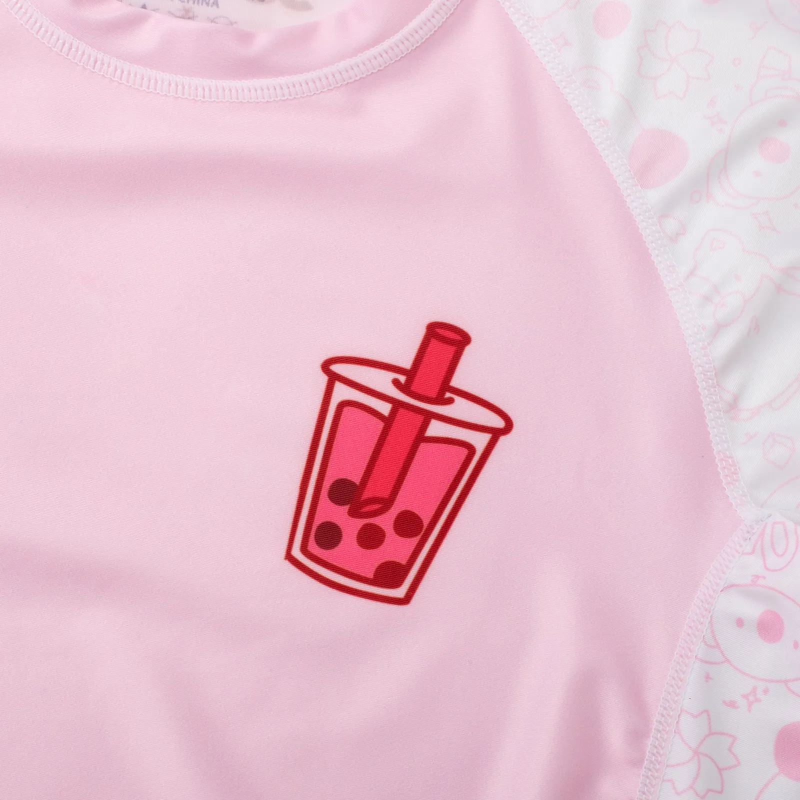 Rolling Society "Boba Pink" Rash Guard Mens