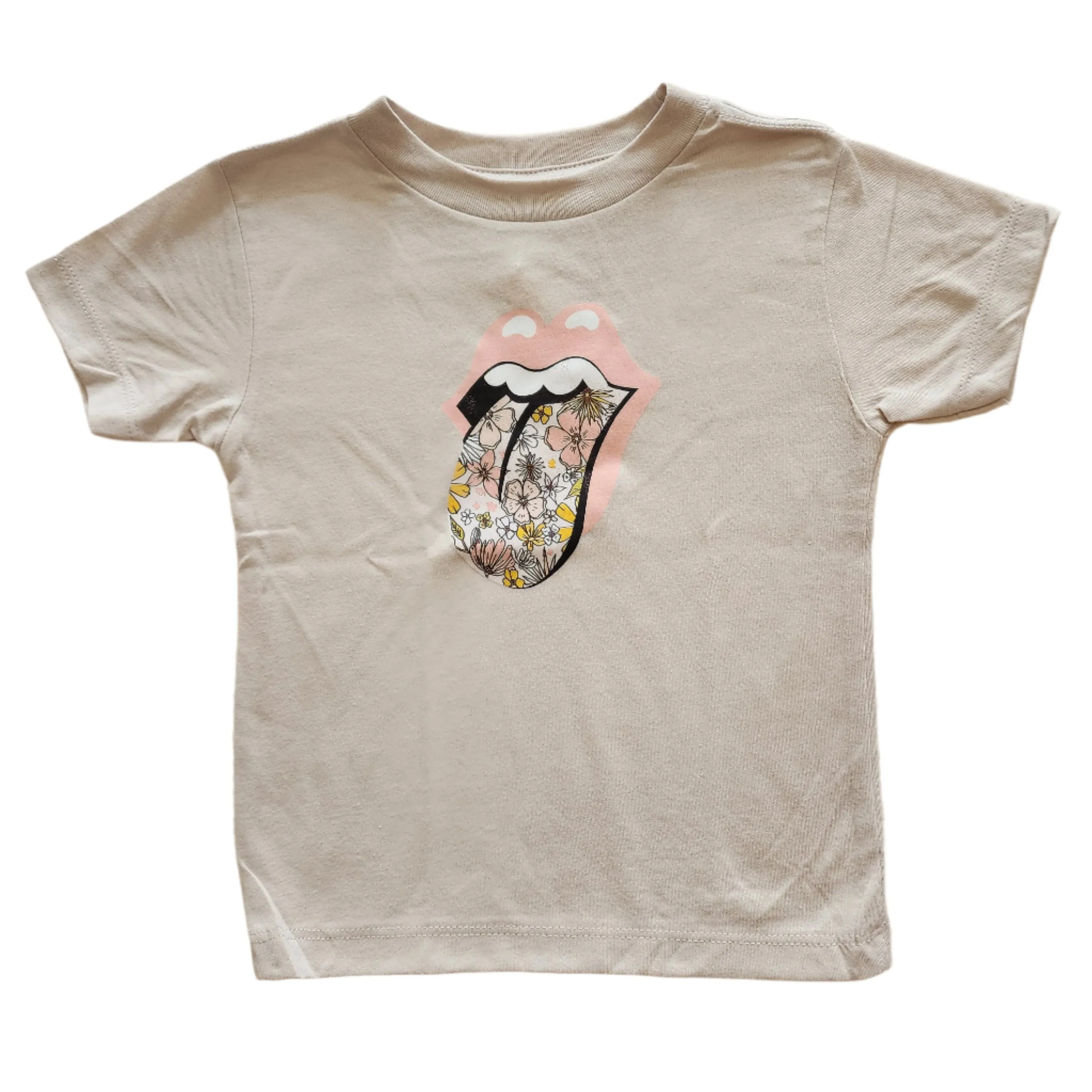Rolling Stones Floral Tee