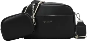 Rungion Casual Crossbody Bags for Women Vegan Leather Phone Purses Small Shoulder Handbags Satchels with Wide Strap