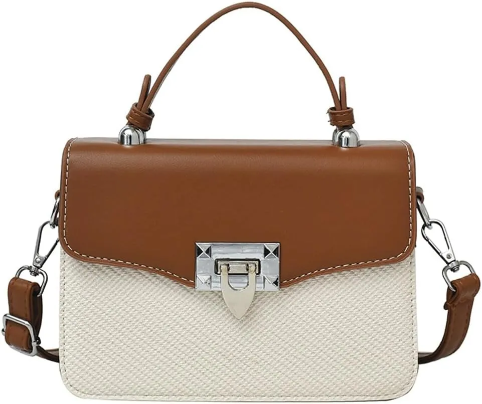 Rungion Casual Trendy Handbag Purses for Women Vegan Leather Small Y2k Crossbody Bag Ladies Party Shoulder Satchels 2025