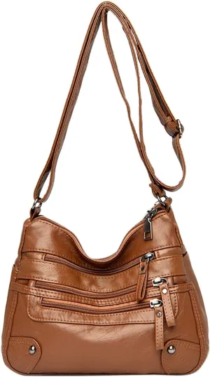Shopper Handbag Travel Purse Women Soft Leather Shoulder Bags Layer Classic Crossbody Bag Luxury Designer Handbag