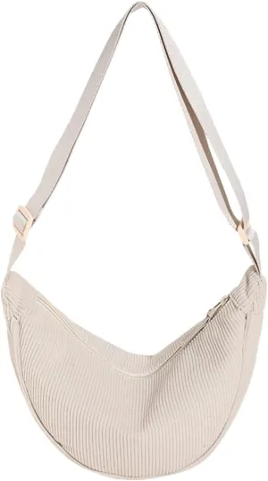 Shoulder Bags for Women Women's Fashion Solid Color Cordulet Crossbody Bag Dumpling Bag Lightweight Underarm Bag