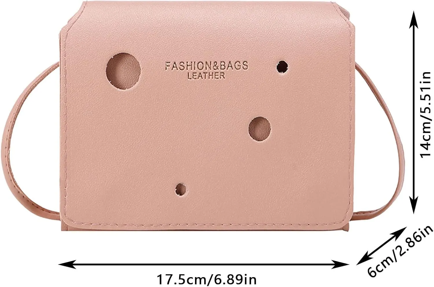 Sling Bags for Women Anti Theft Travel Women's Crescent Shoulder Bags with Adjustable Strap Transparent Bag(White)