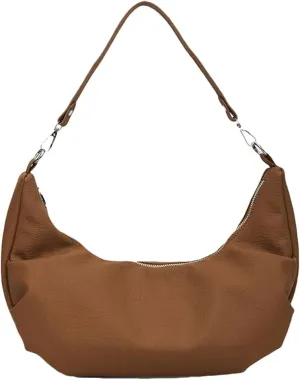 Slouchy Vegan Leather Shoulder Bags for Women Large Dumpling Tote Purses Handbag Vintage Casual Shopping Satchels