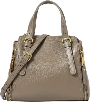 Soft Genuine Leather Handbag Purse for Women Small Crossbody Shoulder Bag Stylish Bucket Zipper Totes Satchels