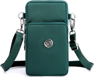 Soft PU Leather Shoulder Bag Shoulder With Credit CellPhone Messenger Wallet Handbag Slots Mini Purse For Women