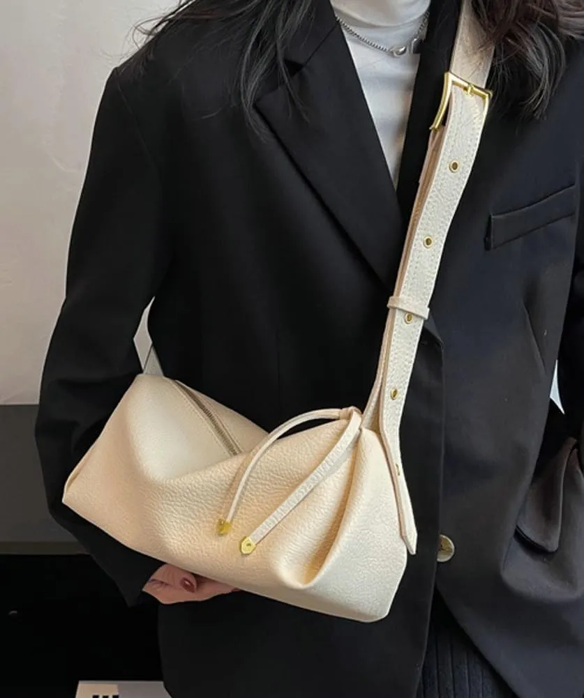 Soft Vegan Leather Shoulder Crossbody Bags for Women Small Tote Purse Casual Handbags Satchels for Daily Use