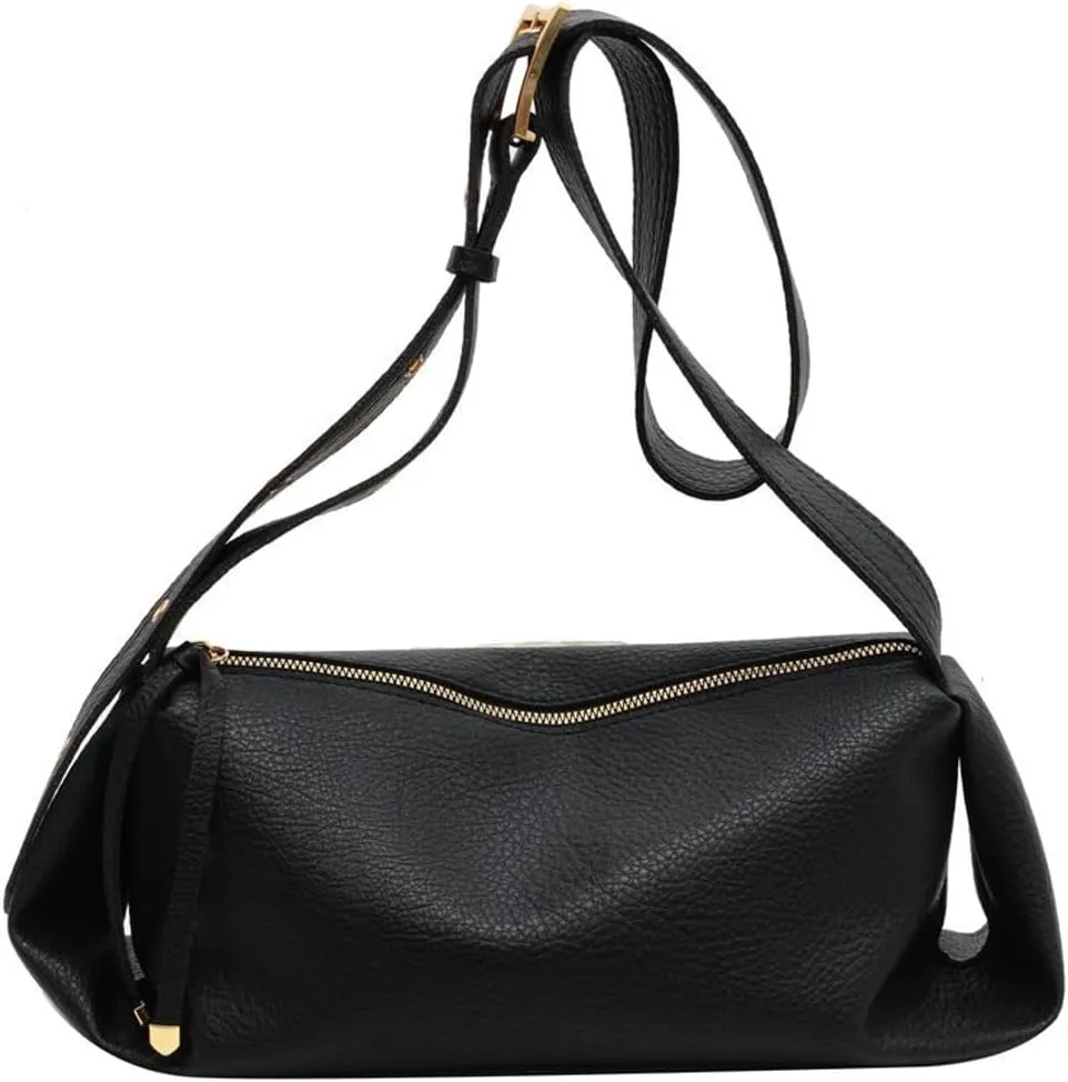 Soft Vegan Leather Shoulder Crossbody Bags for Women Small Tote Purse Casual Handbags Satchels for Daily Use