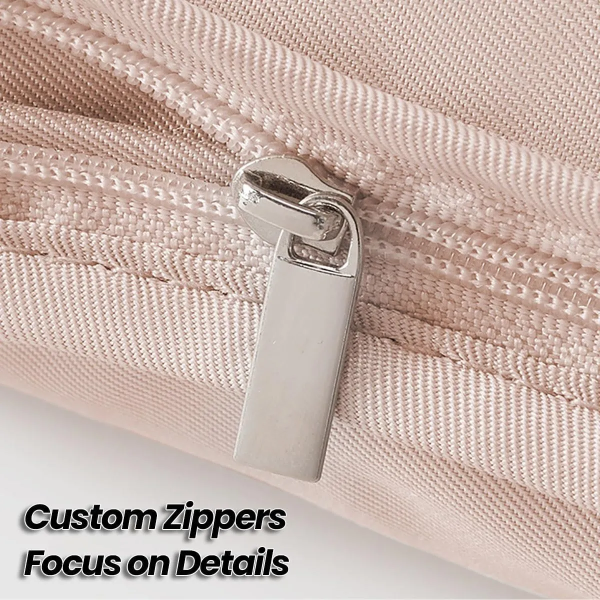 Space Saving Hanging Garment Bag with Self Compression Zipper, Coat Storage Bag Hanging for Moving or Storaging Clothes, Hanging Garment Bag(Pink,Medium)