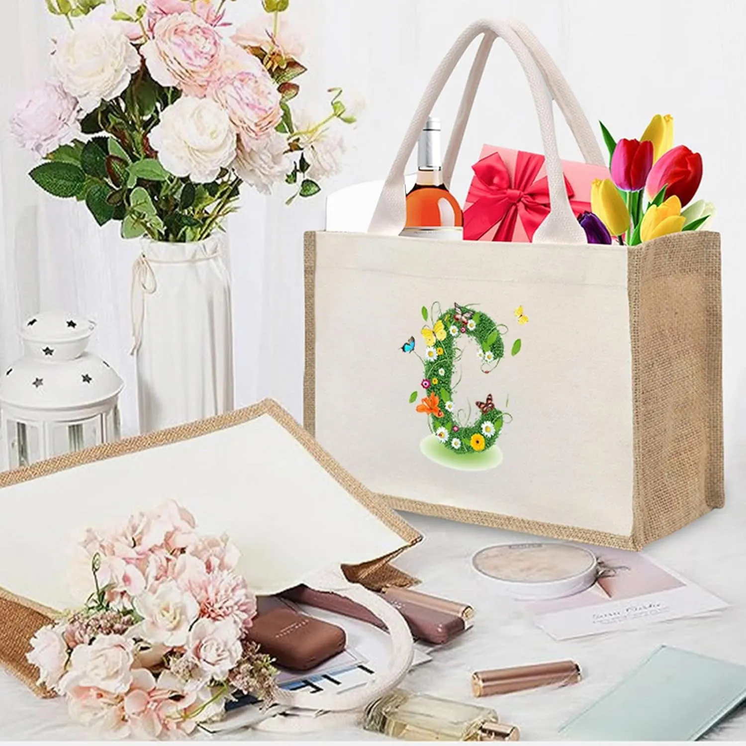 Tote Bag For Women Elegant Leather Solid Color Shoulder Bag Zipper Plus Large Bag Hand Bag For Travel Essential