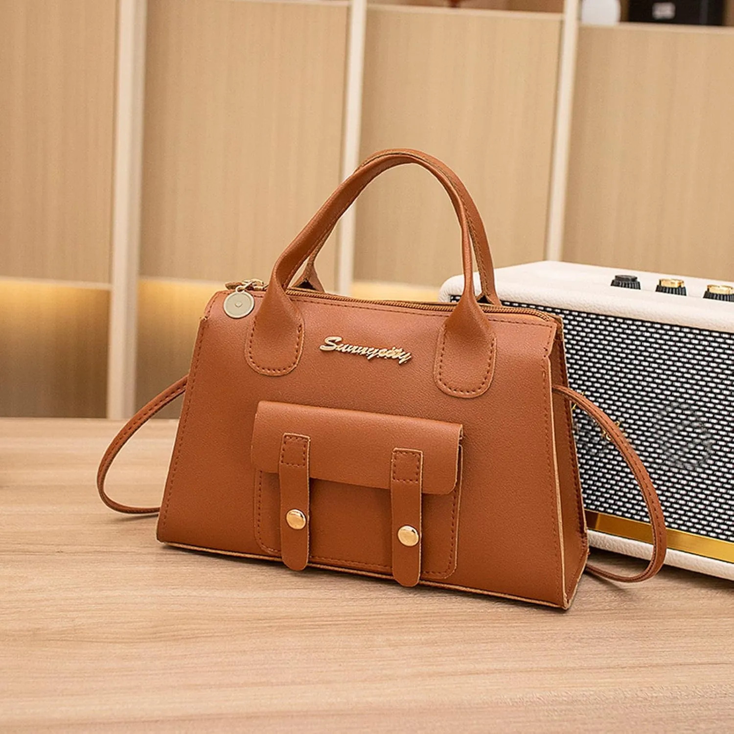 Tote Bag For Women High Capacity Zipper Hobo Messenger Bag New Pattern Simple Handbag Shoulder Bags Cross Body Bags F