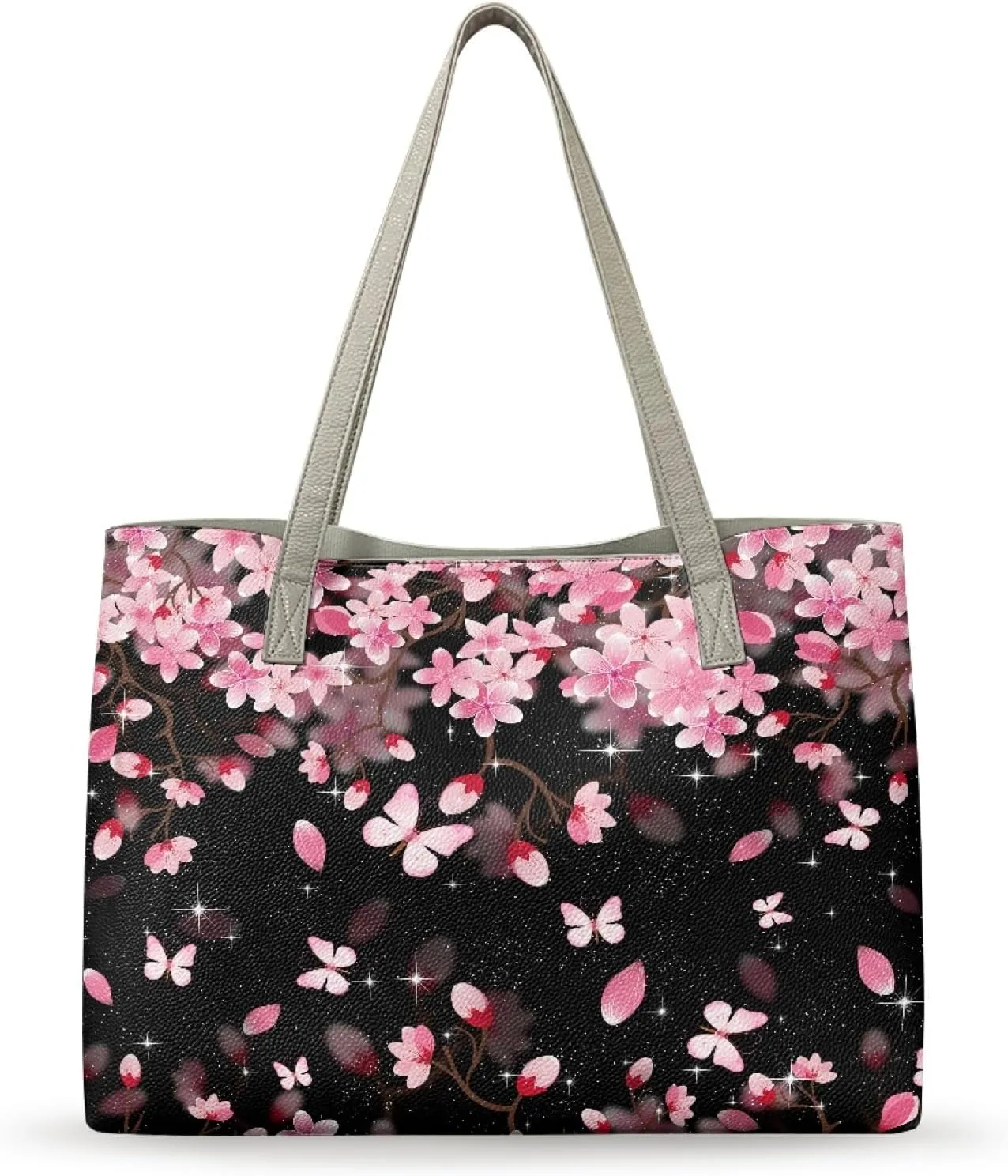Tote Bags for Women Butterfly Shoulder Hobo Fashion Shopping Tote Bag Women's purse handbags Large Travel Totes