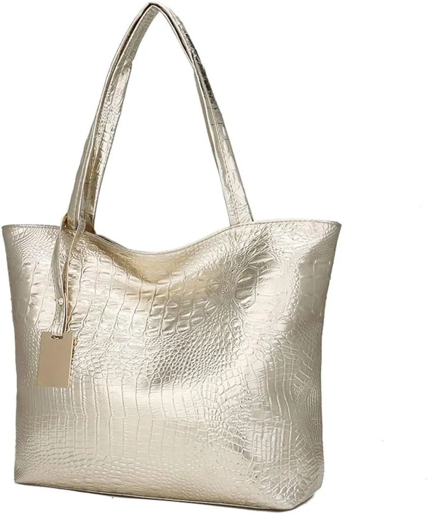 Tote Shoulder Fashion Handbag Solid Women Ladies Capacity Large Bags Nine Handbags for Women