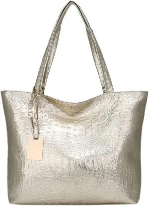 Tote Shoulder Fashion Handbag Solid Women Ladies Capacity Large Bags Nine Handbags for Women