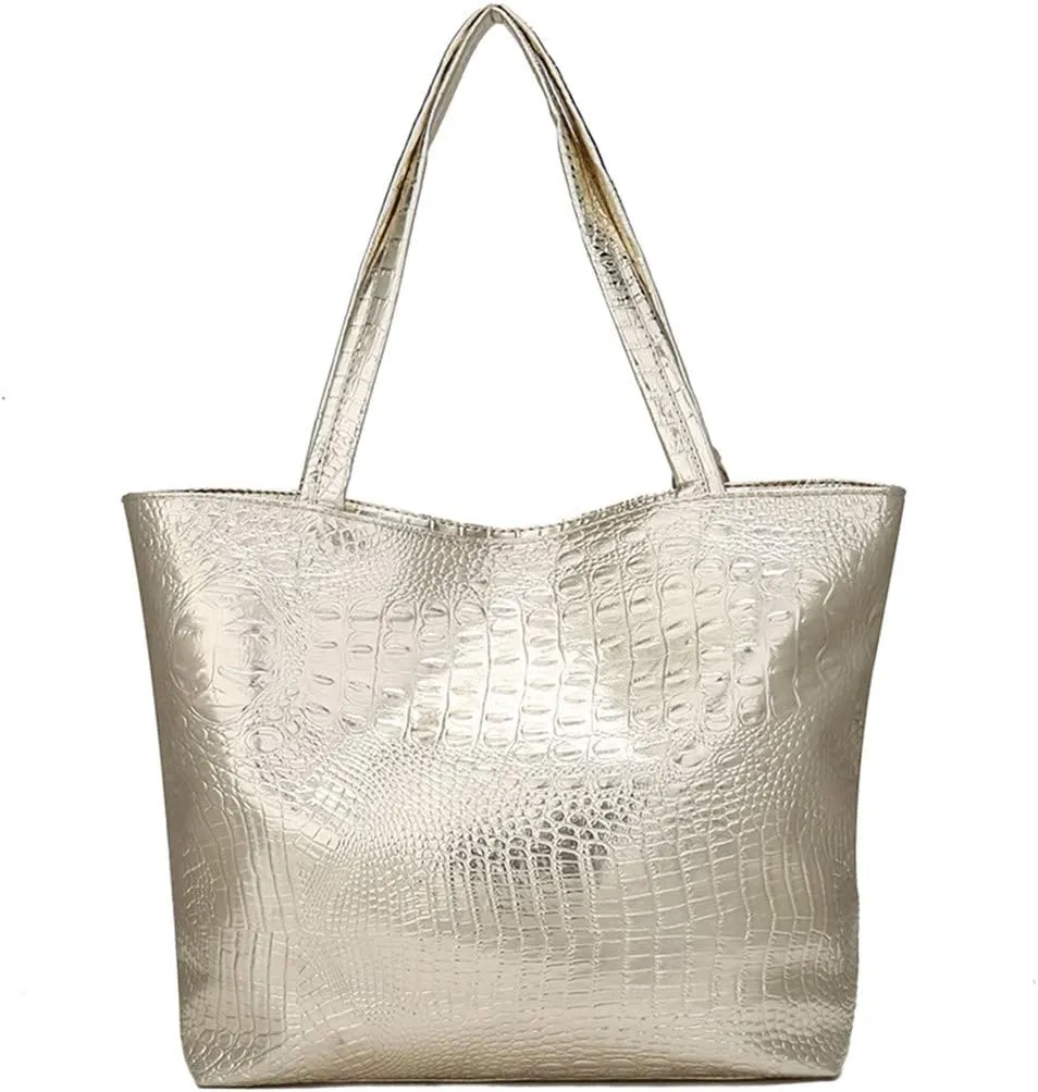 Tote Shoulder Fashion Handbag Solid Women Ladies Capacity Large Bags Nine Handbags for Women