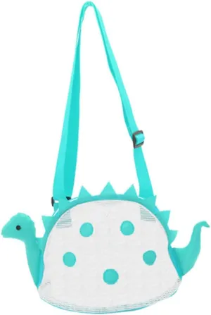 Toyvian Dinosaur Mesh Beach Bag Beach Essentials for Sand Storage Breathable Design and Treasure Collecting
