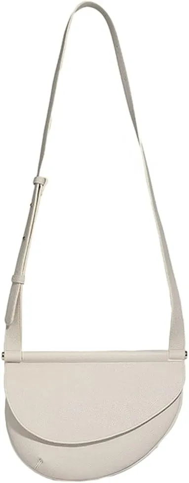 Trendy Vegan Leather Crossbody Bags for Women Small Cute Dumpling Shoulder Tote Purse Handbags Satchels 2025