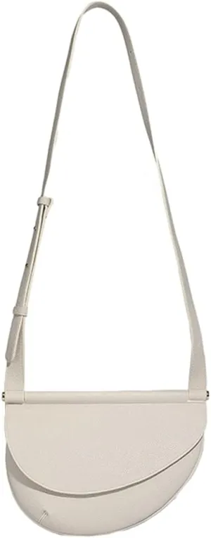 Trendy Vegan Leather Crossbody Bags for Women Small Cute Dumpling Shoulder Tote Purse Handbags Satchels 2025