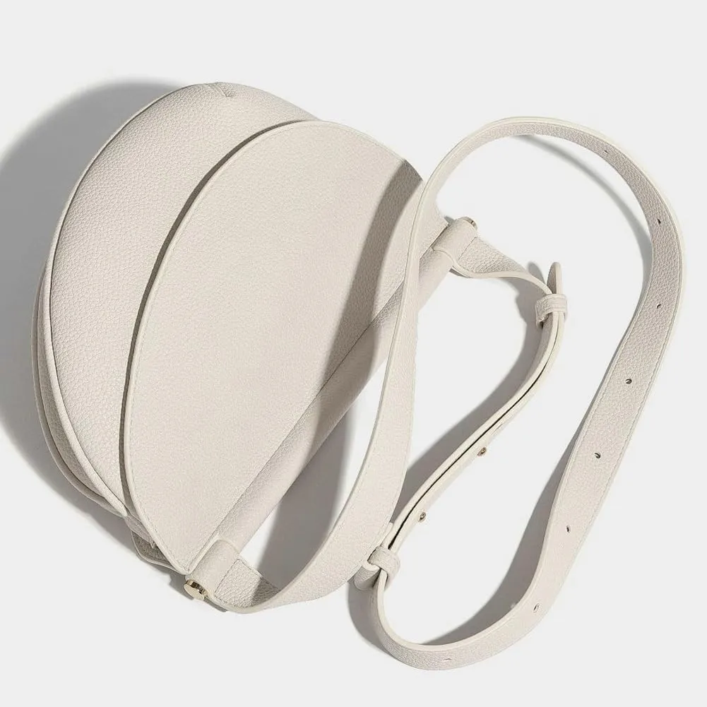 Trendy Vegan Leather Crossbody Bags for Women Small Cute Dumpling Shoulder Tote Purse Handbags Satchels 2025