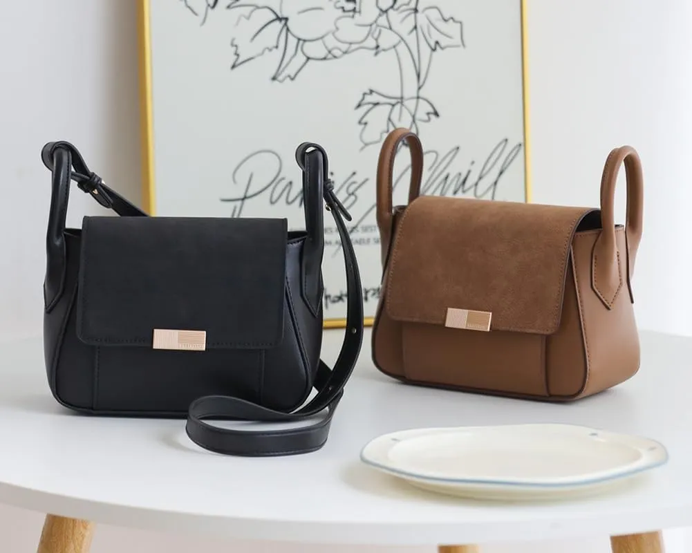 Trendy Vegan Leather Crossbody Bags for Women Small Cute Shoulder Purse Tote Bag Ladies Handbags Clutch Satchels