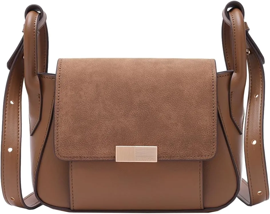 Trendy Vegan Leather Crossbody Bags for Women Small Cute Shoulder Purse Tote Bag Ladies Handbags Clutch Satchels