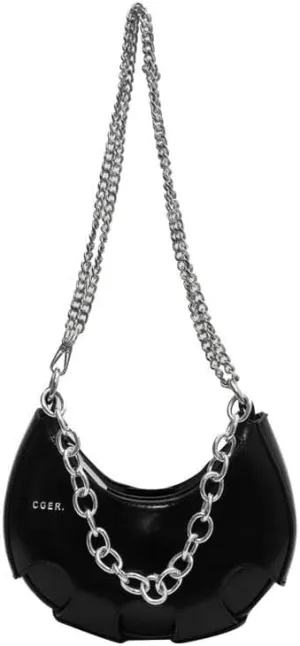 Underarm Purse Shoulder Bag Retro Classic Purse Crescent Crossbody Hobo Satchels Top-Handle Bags