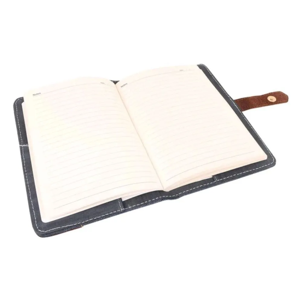 VAAN & CO Denim Diary Journal Cover
