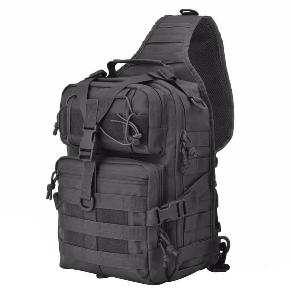 Vbiger 20L Crossbody Bag Waterproof Military Bag Outdoor Single Shoulder Bag