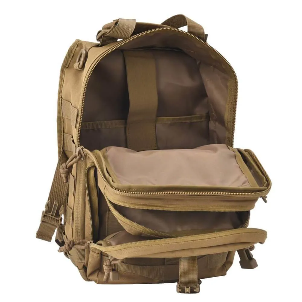 Vbiger 20L Crossbody Bag Waterproof Military Bag Outdoor Single Shoulder Bag