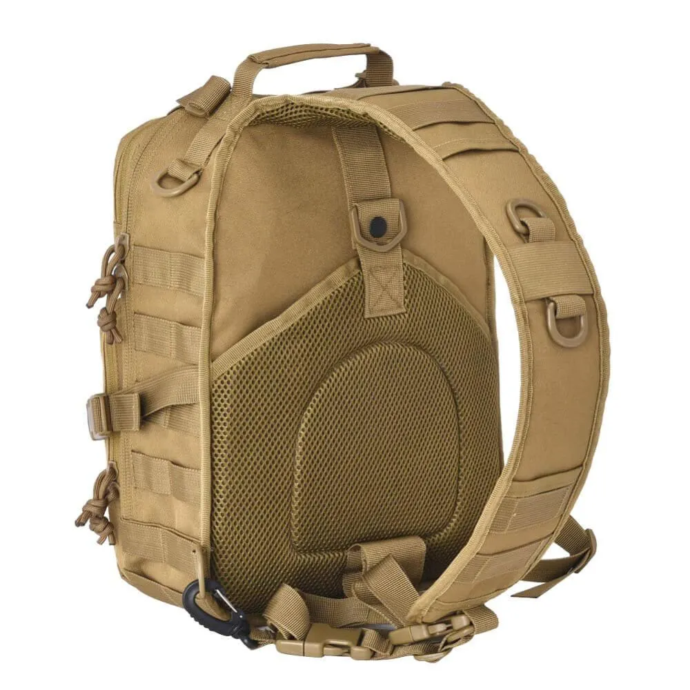 Vbiger 20L Crossbody Bag Waterproof Military Bag Outdoor Single Shoulder Bag