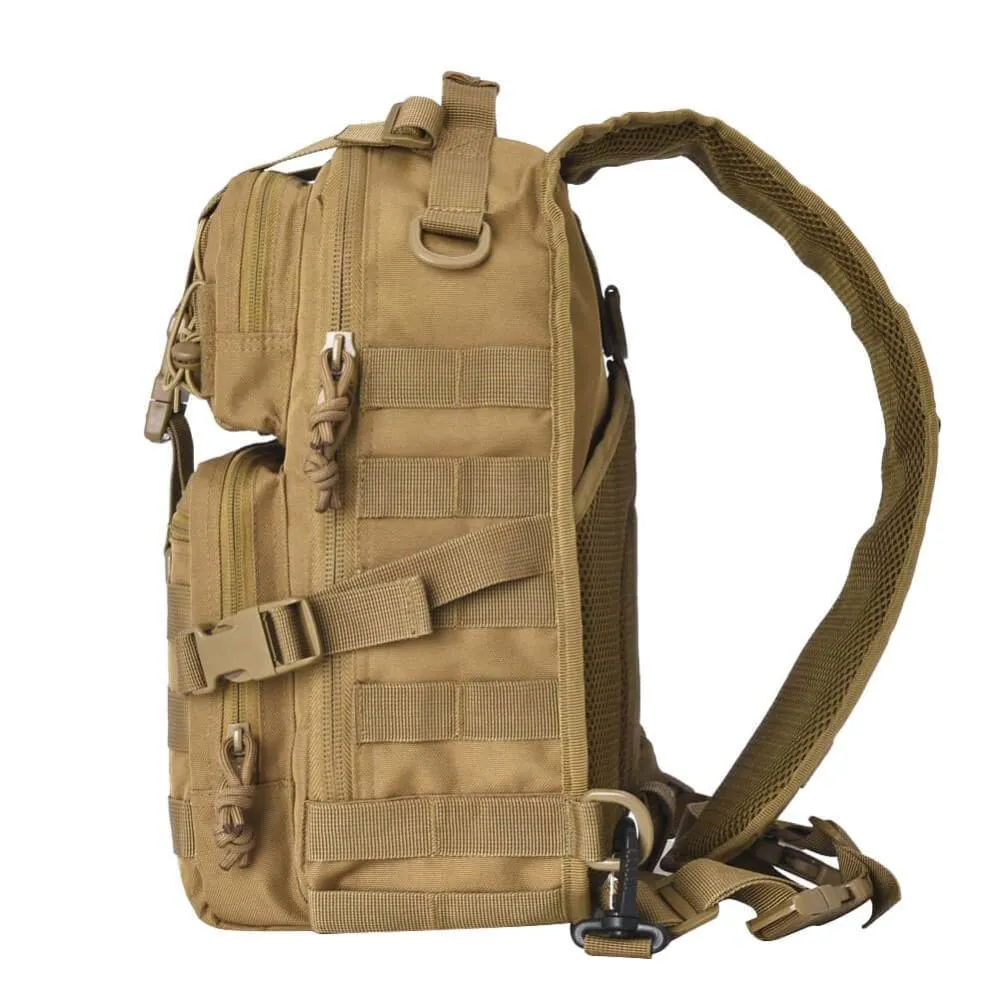 Vbiger 20L Crossbody Bag Waterproof Military Bag Outdoor Single Shoulder Bag