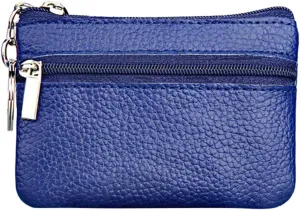 Wallets for Women Slim Credit Card Holder Lightweight Leather Zipper Wallet Card Holder Women's Passport Wallets
