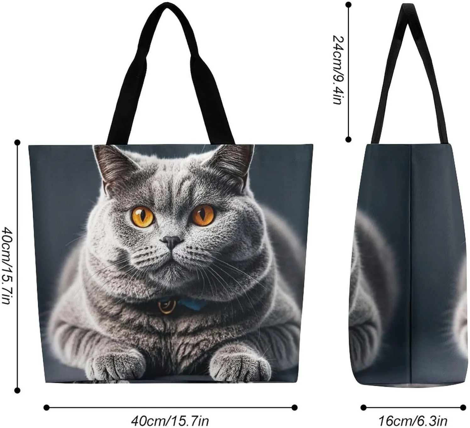 Wildlife Animal Snail Beach Bag Reusable Tote Bag Foldable Grocery Bags Women Shopping Bags for Daily Essentials