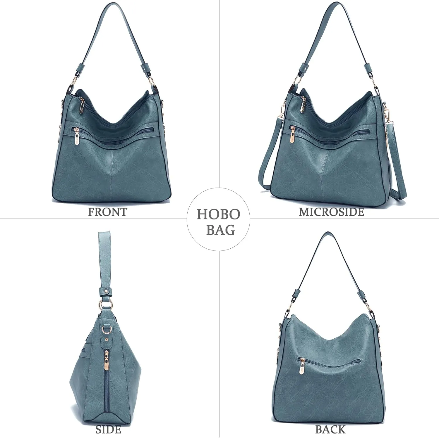 Women Large Crossbody Bags Ladies Satchel Shoulder Handbags Purse and Wallet Set for Women Totes Hobo Purses