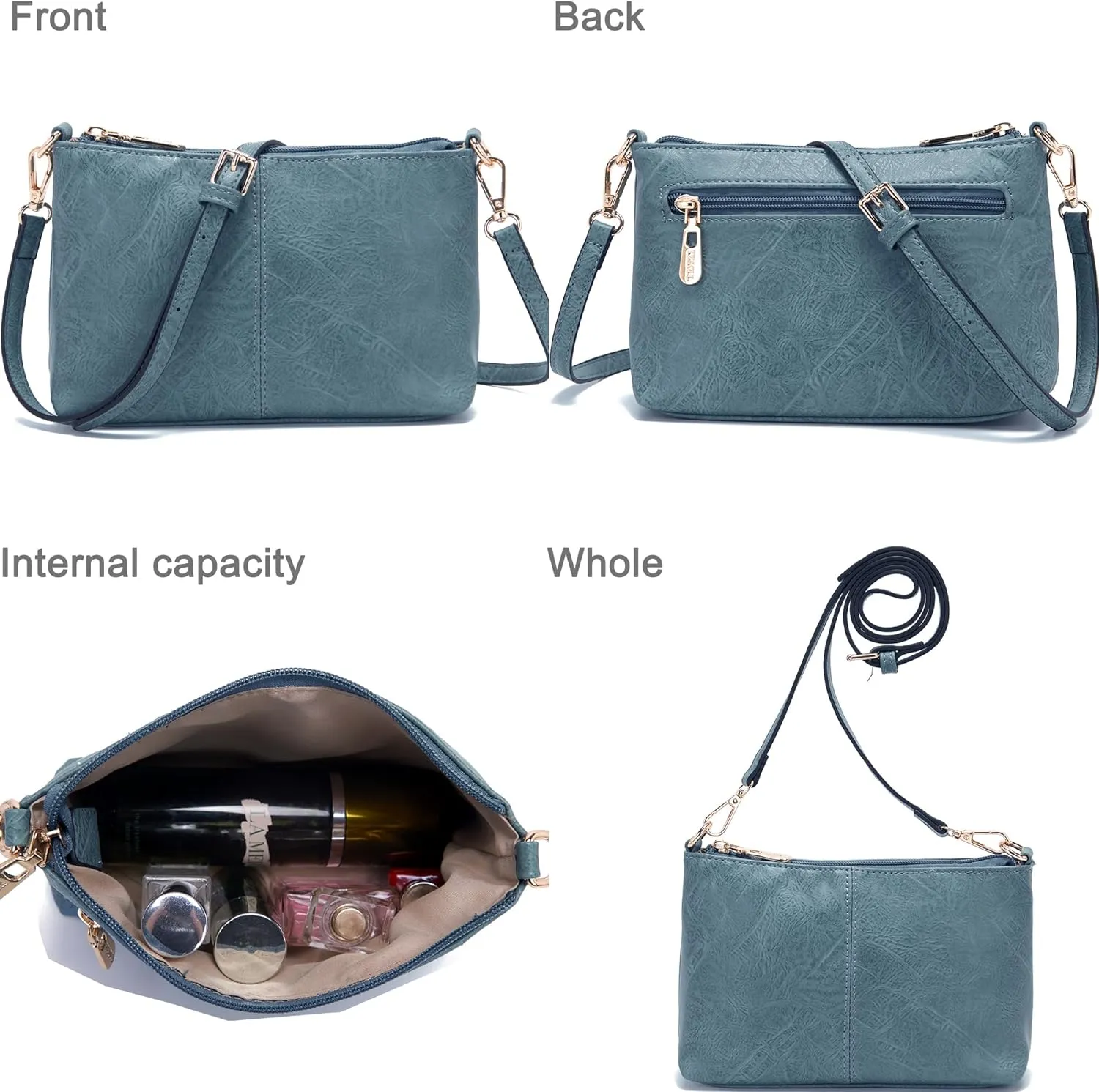 Women Large Crossbody Bags Ladies Satchel Shoulder Handbags Purse and Wallet Set for Women Totes Hobo Purses